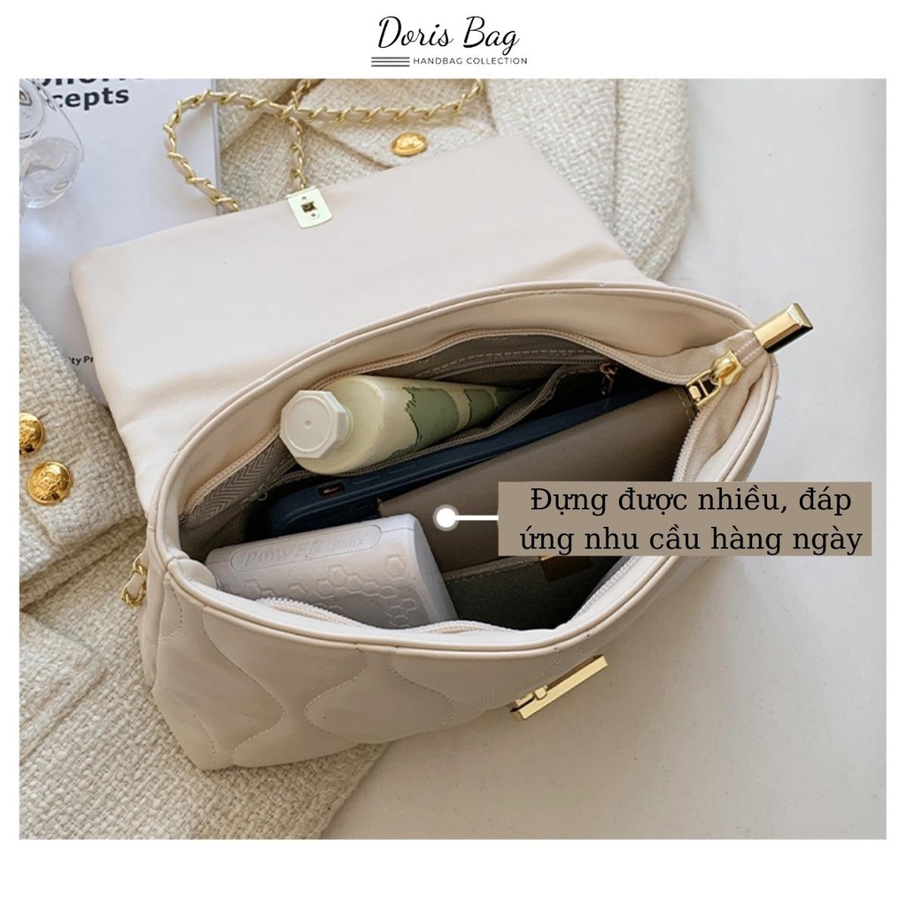 Túi xách đeo chéo nữ, túi kẹp nách đeo vai công sở thời trang