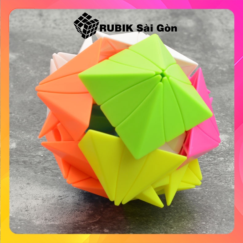 Rubik Biến Thể Devil Eyes Skewb Rubic Mắt Quỷ Sáng Tạo Cực Khó Đồ Chơi IQ Cho Bé Xoay Trơn Mượt Kích Thích Não Bộ