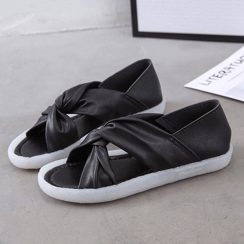 Giày Sandal Đế Bệt Chống Trượt Thời Trang Mùa Hè Mới Dành Cho Bà Bầu