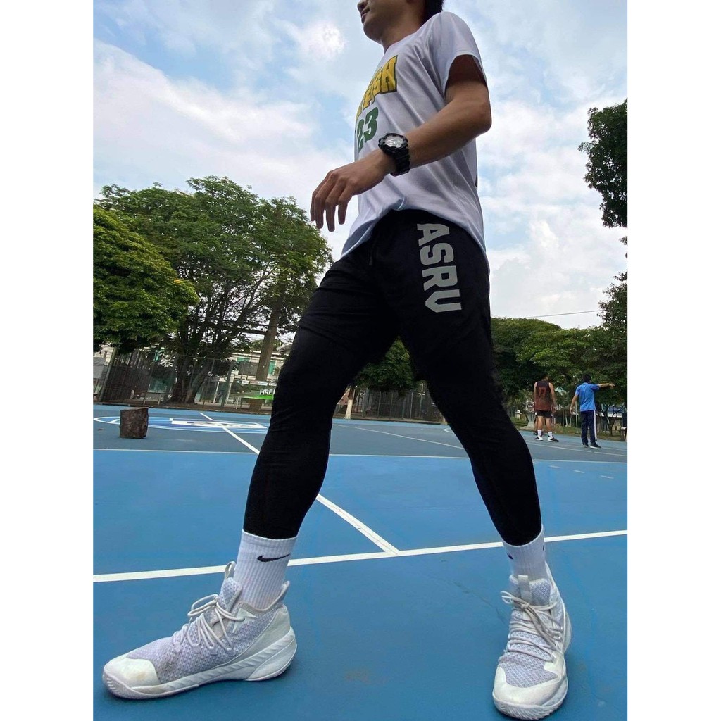 Quần tập gym nam legging 2 lớp ASRV chất vải train life cao cấp,đồ gym nam chất | BigBuy360 - bigbuy360.vn