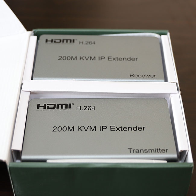 Bộ kéo dài HDMI qua Lan 120m có cổng USB hỗ trợ 4k - SẴN HÀNG