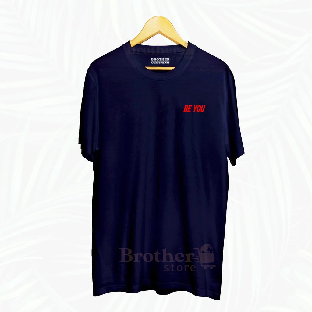 Áo Thun Nam Distro Hư Hỏng! Chữ Hahaha BE YOU Premium