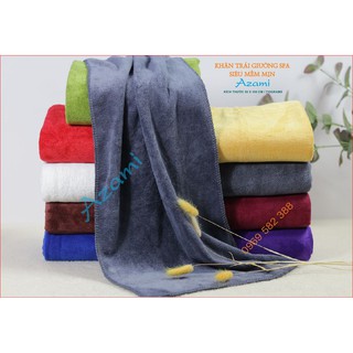 Khăn trải giường đa năng 90x190cm 710gr dùng cho spa- siêu mềm mịn