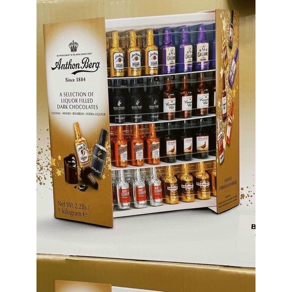 🍫 🍫SOCOLA R.ƯỢU 64 CHAI ANTHON BERG SINCE 1884