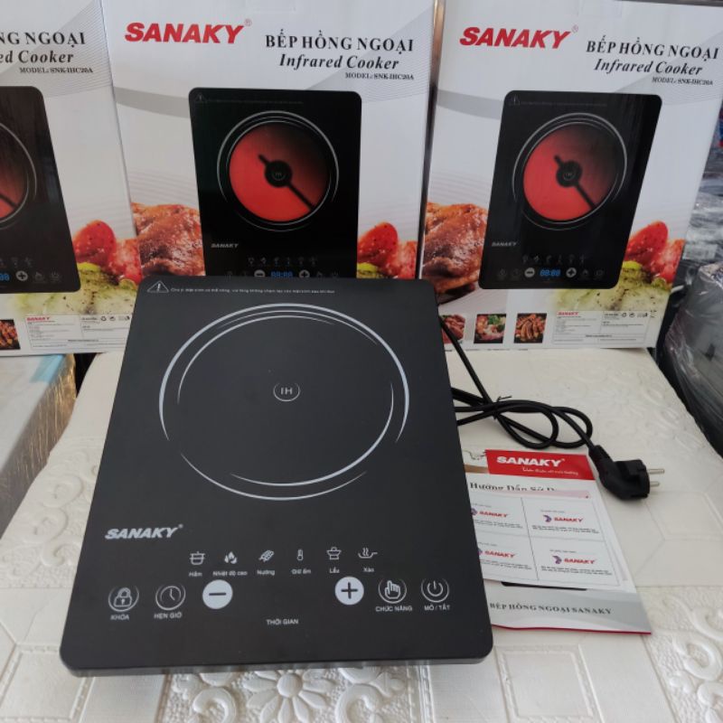 BẾP HỒNG NGOẠI SANAKY IHC_20A,SUNHOUSE SHD6011 hàng chính hãng BAO LỖI ĐỔI