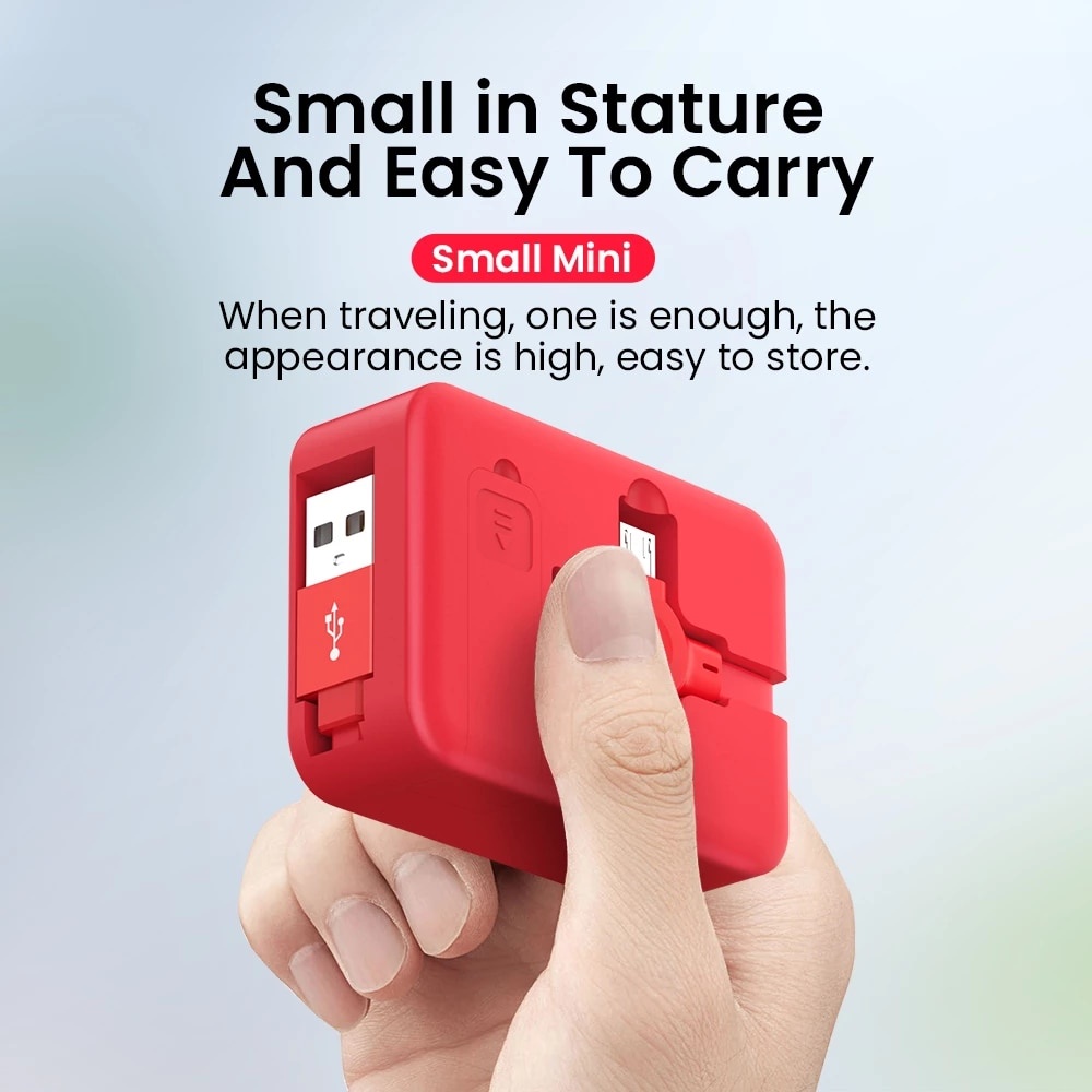 Iphone Dây Cáp Sạc Nhanh Kéo Rút 3 Loai Đầu Sạc Nhỏ Gọn Sạc Siêu NhanhCho TYPE-C / Micro