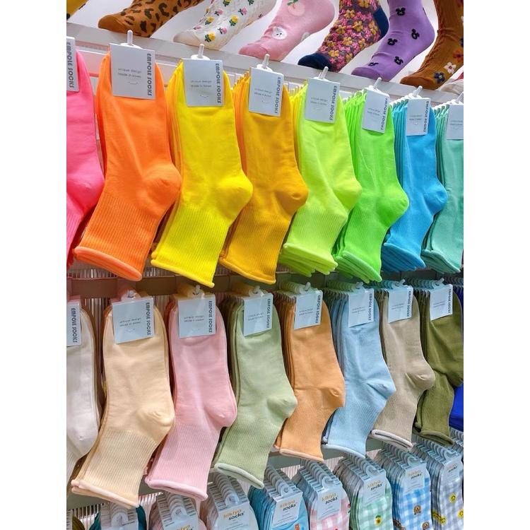 Sale tất vớ cổ ngắn, trung, cao, giao màu và mẫu ngẫu nhiên