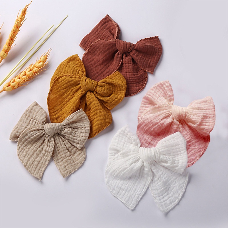 Kẹp Tóc Nơ Phong Cách Hồi Giáo Dễ Thương Dành Cho Bé Gái