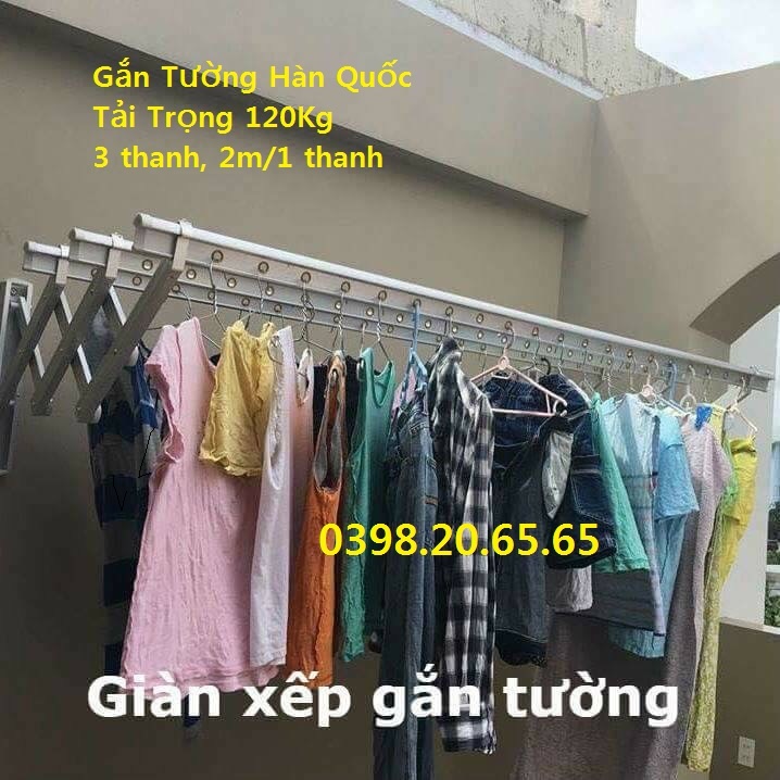Giàn phơi đồ thông minh nhôm gắn tường - Sào phơi đồ thông minh cao cấp gắn tường