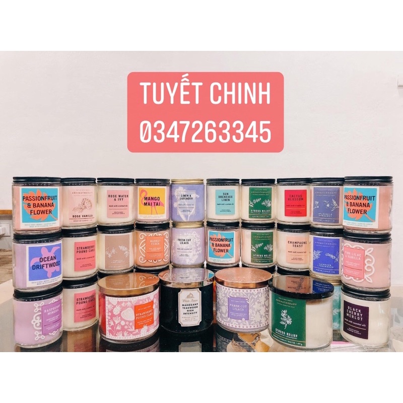 [BILL US] Nến thơm BBW 1 bấc