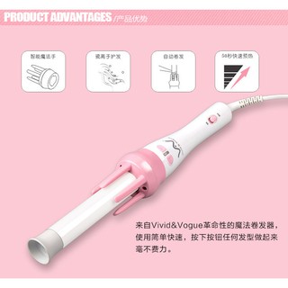 Máy Xoăn Tóc Tự Động 360 Độ - Tạo Xoăn Giả - Xoăn Sóng