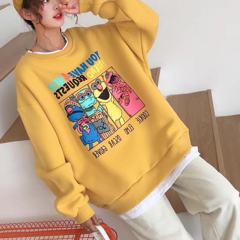 Áo nỉ ngoại sweater nam nữ may 2 cổ, 2 tà áo giả sơ mi phối áo ngoài  sành điệu M056 | BigBuy360 - bigbuy360.vn