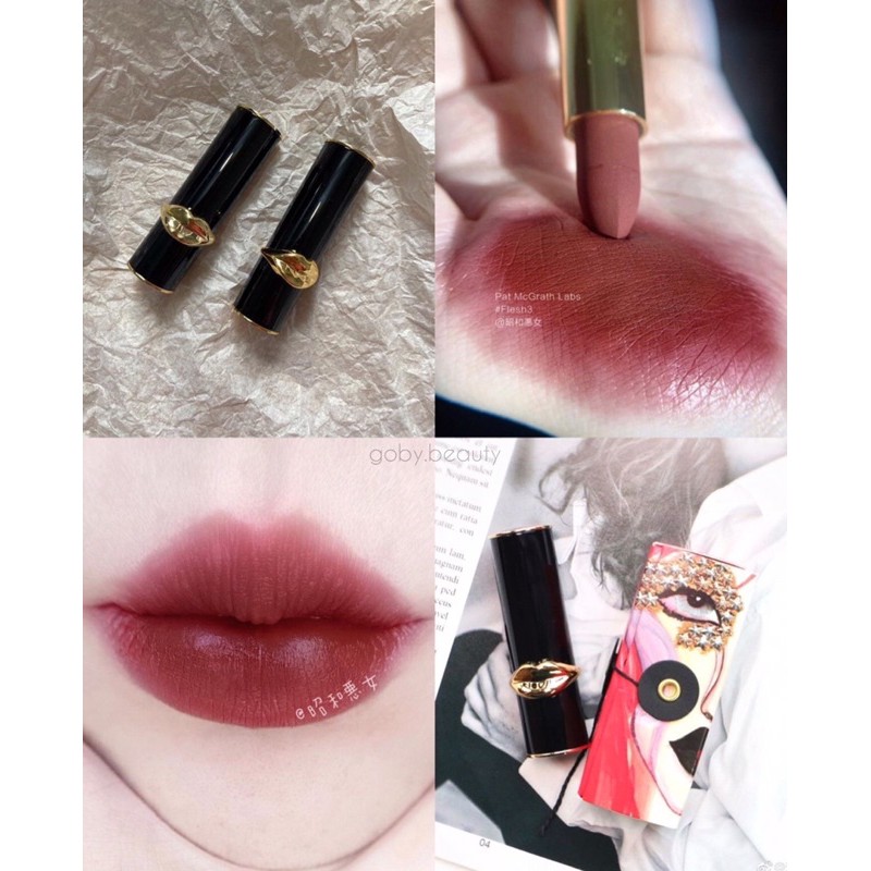 [BILL US] Son thỏi lì Fullsize Pat McGrath Labs MatteTrance Lipstick màu Flesh 3 | BigBuy360 - bigbuy360.vn