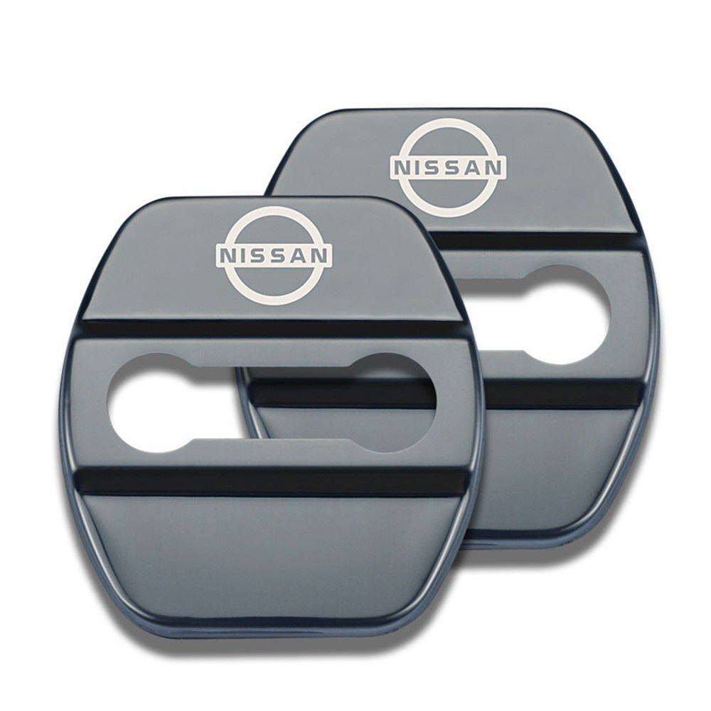 Vỏ Bảo Vệ Khóa Cửa Xe Hơi nissan Terra Navara Almera Patrol royale X-Trail Sylphy JUKE Bằng Thép Không Gỉ