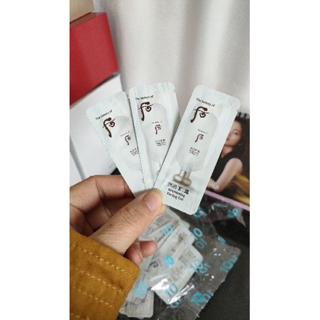 Combo 10 gói tẩy da chết whoo dạng kỳ làm sáng da. Brightening Gel