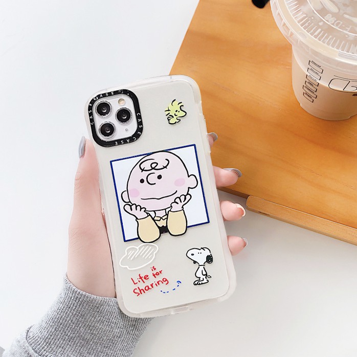 Ốp lưng iphone Snoopy V2 viền cong 6/6plus/6s/6splus/7/7plus/8/8plus/x/xr/xs/11/12/13/pro/max/plus/promax | BigBuy360 - bigbuy360.vn