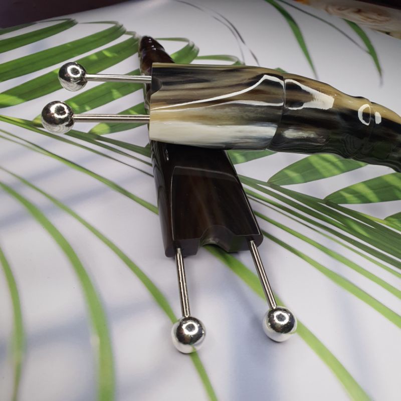 bọ cạp sừng đôi trung  bạc 10ly