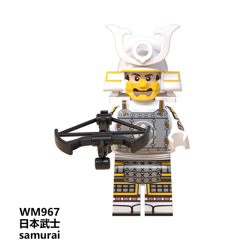 Minifigures Nhân Vật Samurai Armor Võ Sĩ Đạo Nhật Bản Mẫu Mới Ra Siêu HOT WM6090