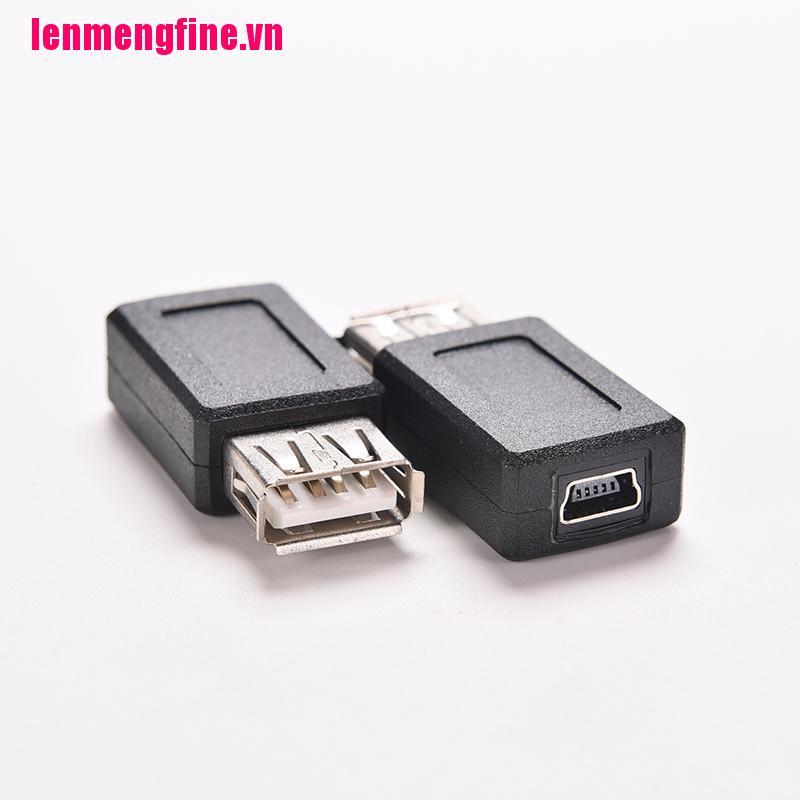 Giắc Chuyển Đổi Usb 2.0 5 Pin Female Sang A Female Mp4