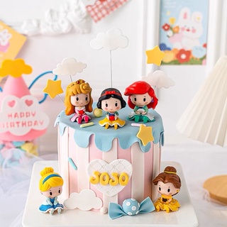 Set 6 công chúa Disney ngồi