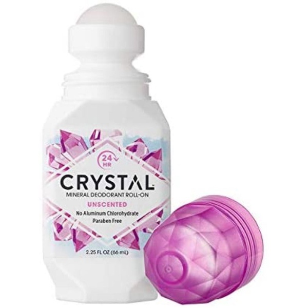 Lăn khử mùi Unisex CRYSTAL UNSCENTED  - Hàng Mỹ