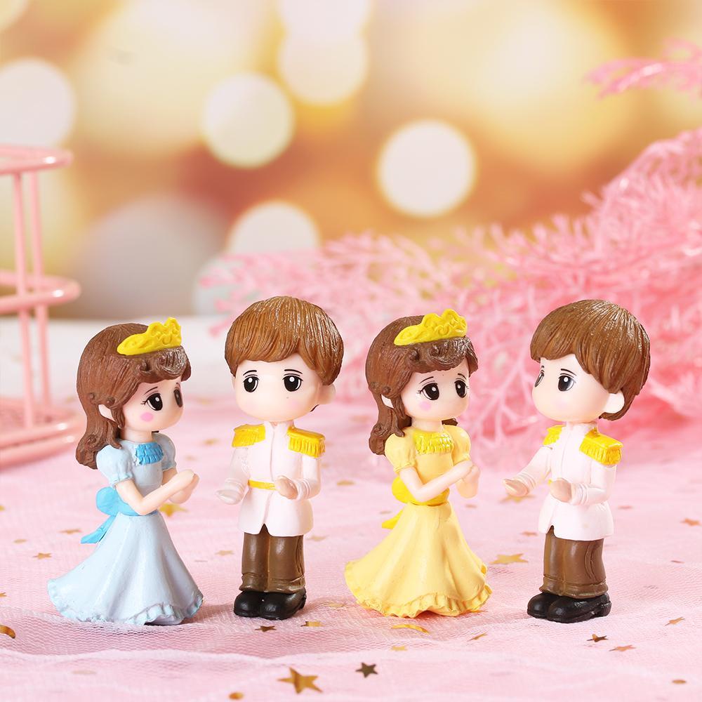 Eutus 1 Cặp Tượng Cặp Đôi Trang Trí Cho Cây Bonsai Tiểu Cảnh Thu Nhỏ