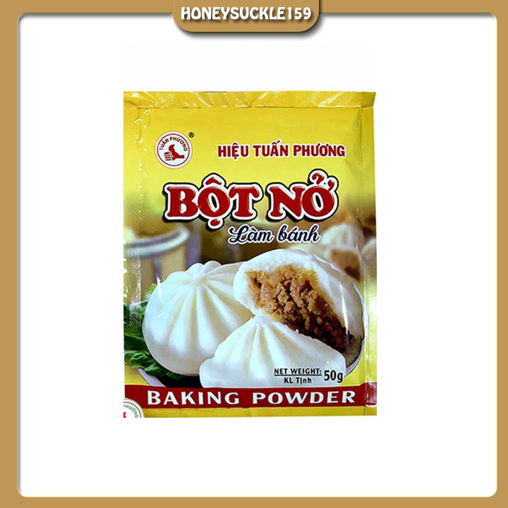 Bột nở làm bánh Tuấn Phương/ Bột Baking Powder Gói 50g