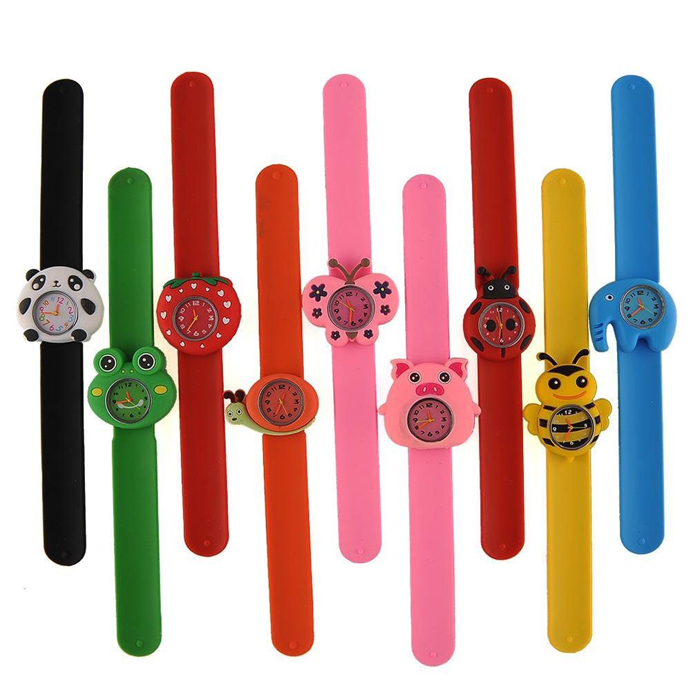 Đồng Hồ Đeo Tay Họa Tiết Hoạt Hình 3d Nhiều Màu Sắc Cho Bé