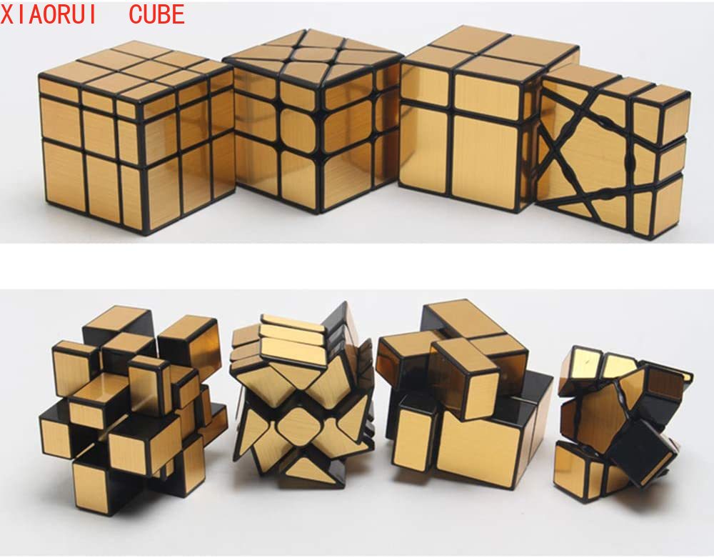 Bộ 4 Khối Rubik 1x3 X 3 Kích Thước 2x2 X 2 &amp; 3x3 X 3