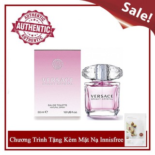 [Chính Hãng] Nước Hoa Nữ Versace Bright Crystal EDT 90ML Tặng Kèm Nước Hoa Dior 5ml Sample Trị Giá 199k