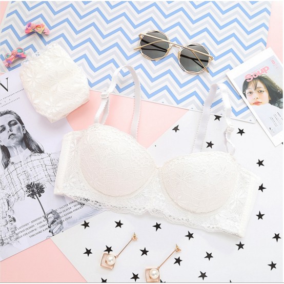 BỘ ĐỒ LÓT NỮ NÂNG ĐẨY NGỰC REN HOA | BigBuy360 - bigbuy360.vn