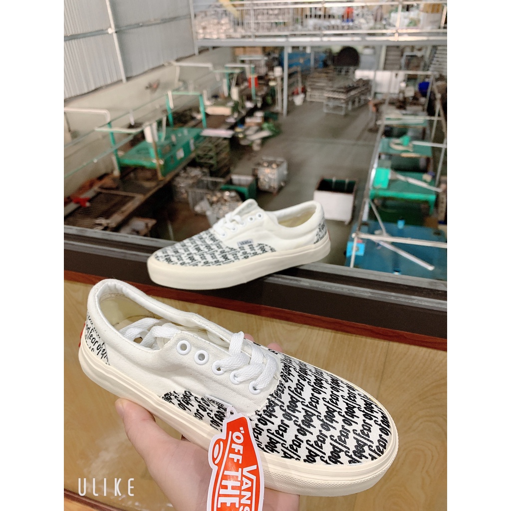 Giày thể thao nam nữ vans fog nền trắng hàng vnxk,giày snecker nam nữ full size 36-43 | BigBuy360 - bigbuy360.vn