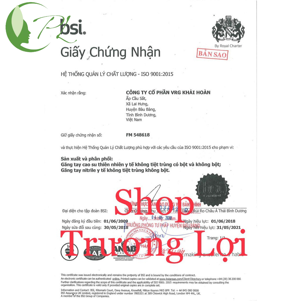 Găng Tay Cao Su Y Tế Không Bột Vglove Phủ Polymer 2 Mặt  Hàng Công Ty - X VAT Free