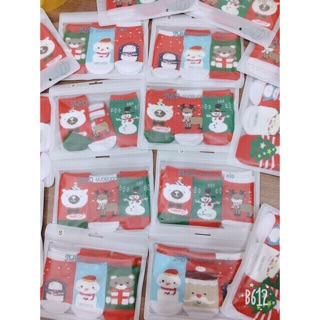 set 3 đôi tất noel giáng sinh cho bé