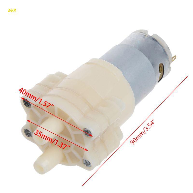 Máy Bơm Nước Mini Động Cơ 12V Tự Mồi