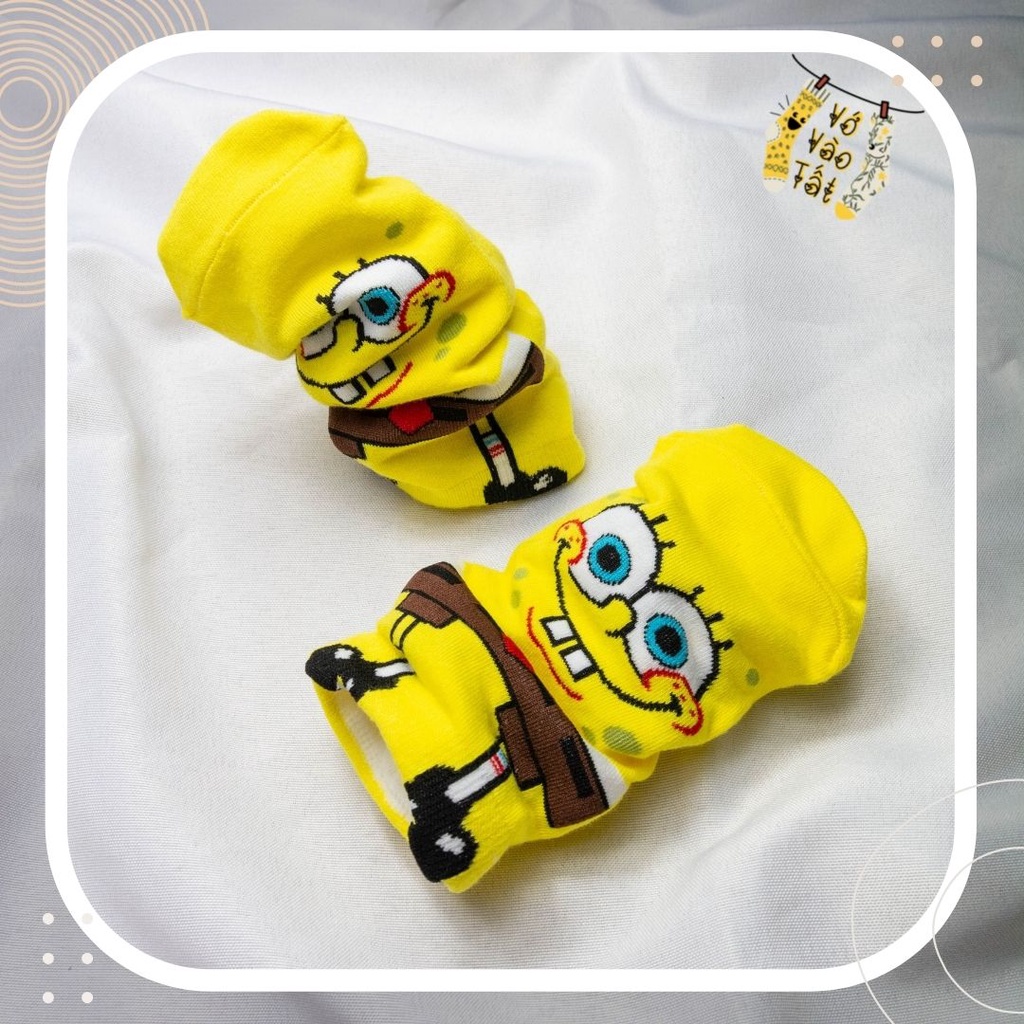 TẤT VỚ CỔ NGẮN HOẠT HÌNH BỌT BIỂN CAO CẤP