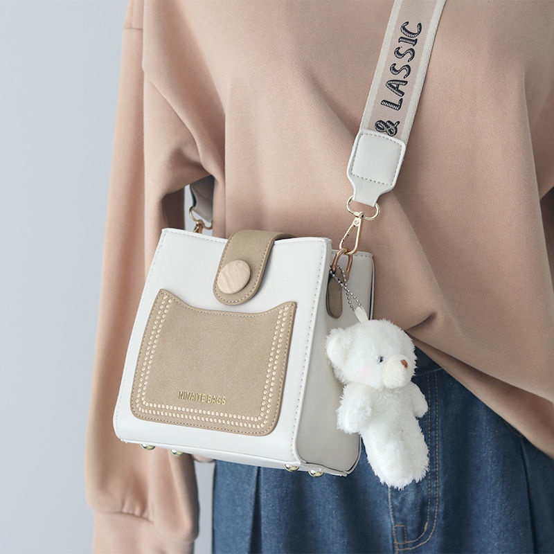 Túi Đeo Chéo Nhỏ Phong Cách Mới Dễ Phối Đồ Thời Trang Xuân Hè Cho Nữ