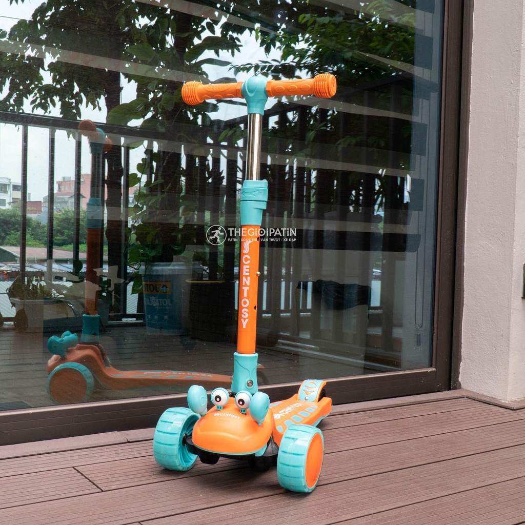 Xe Scooter Trẻ Em Centosy-XT 306, Có Nhạc, Có Đèn Phát Sáng, Điều Chỉnh Được Chiều Cao, Có 3 Màu