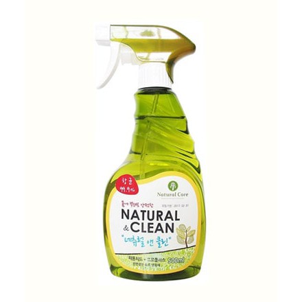 500ml - Xịt khử mùi diệt khuẩn Natural Clean Natural Core cho Cho Mèo chống vi khuẩn, chống nấm, chống virus