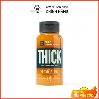 Sữa tắm nam Duke Cannon Thick High - Bourbon Oak Barrel 517ml làm sạch sâu hơn với mùi hương nam tính