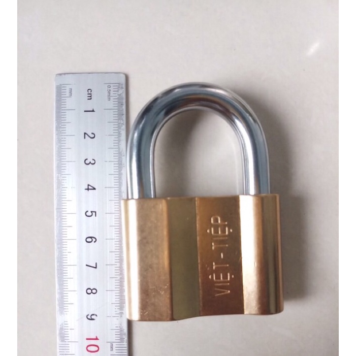 Combo 10 ổ khóa việt tiệp dùng chung 1 chìa chủ ( loại 6 phân , khóa giữ chìa , gồm 10 chìa sơ cua )