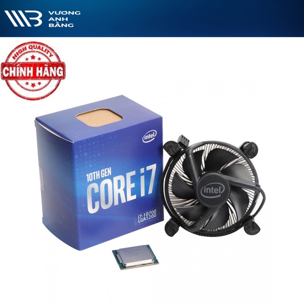 CPU Intel Core i7-10700 Box - Hàng Chính hãng