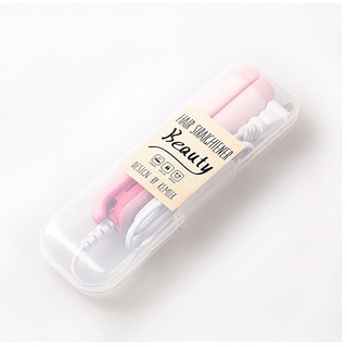 Máy Làm Tóc Mini Chính Hãng Kemier 2in1( Uốn Xoăn+ Duỗi )
