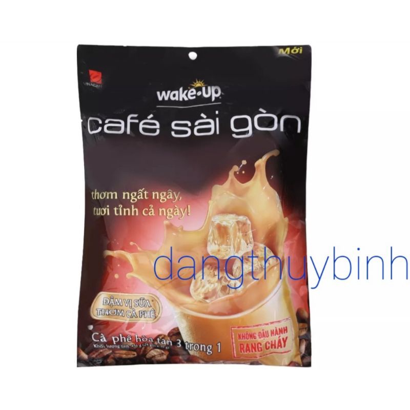 Cà phê hòa tan 3in1 Wake up Sài Gòn *24gói×19g*