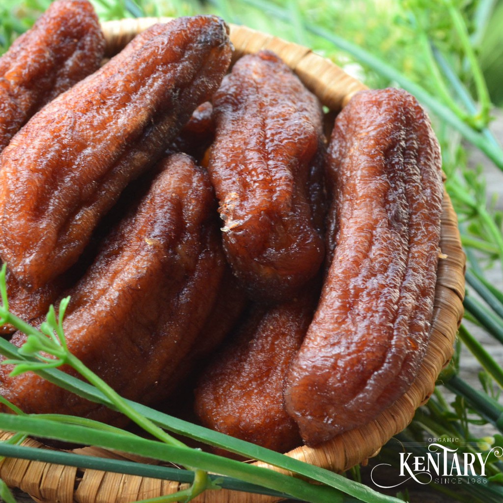 Chuối Tiêu Đà Lạt Sấy Dẻo Không Đường Kentary - Ăn Vặt Healthy