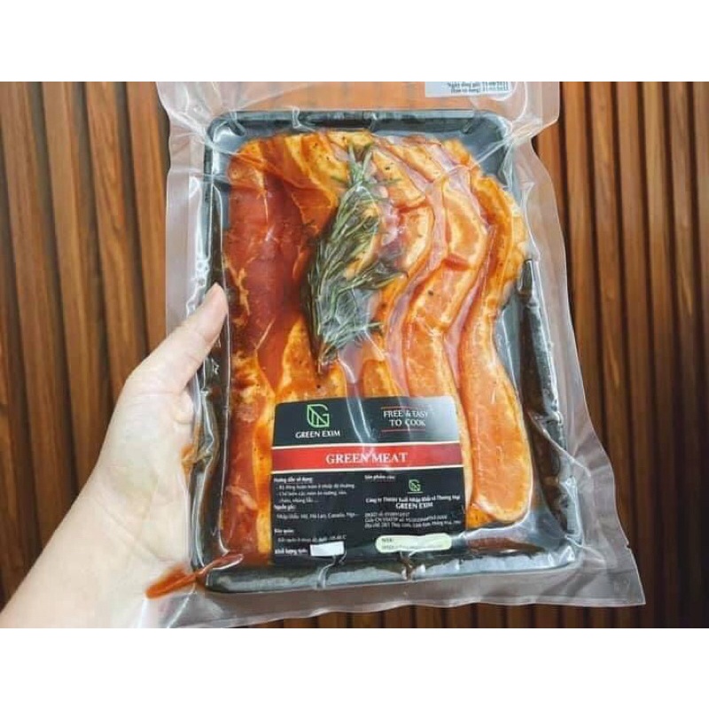 SƯỜN NƯỚNG BBQ TÚI 500G