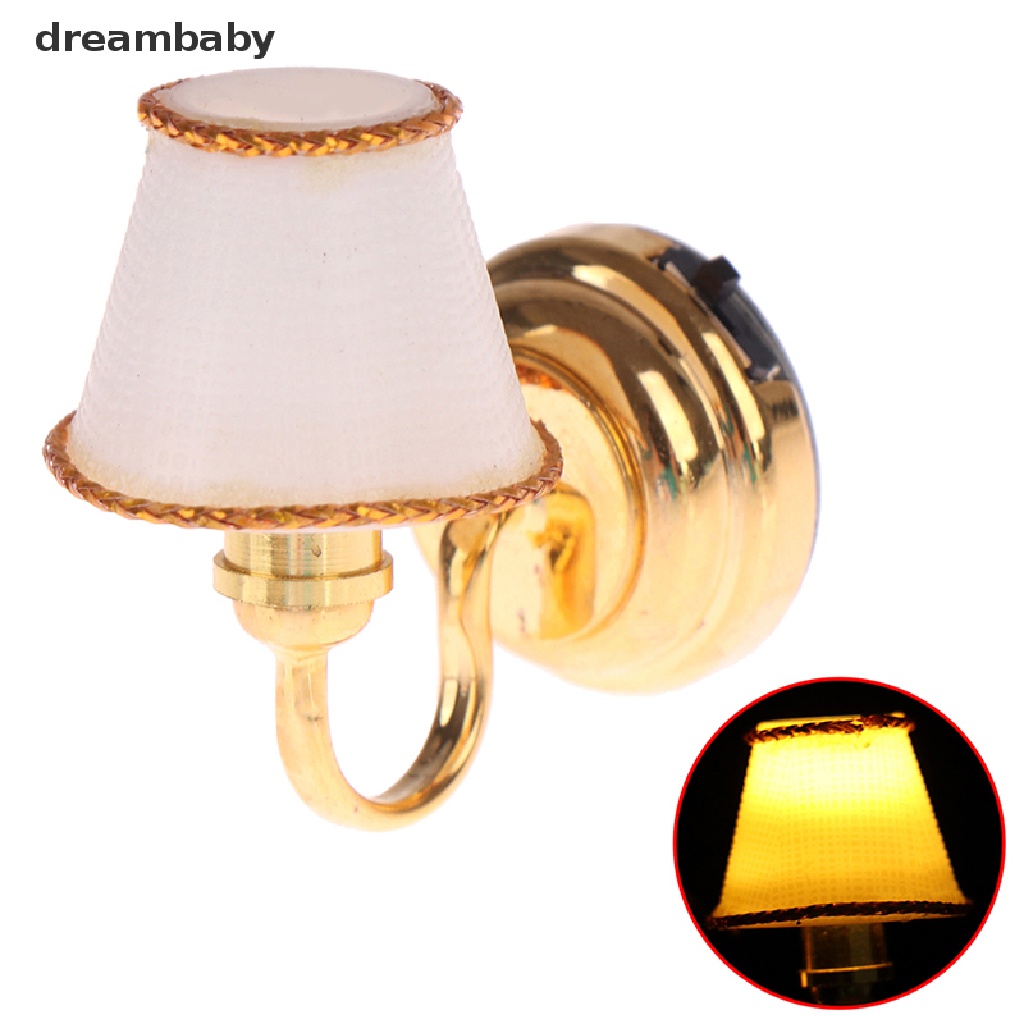 Đèn LED Gắn Tường Trang Trí Nhà Búp Bê Tỉ Lệ 1: 12