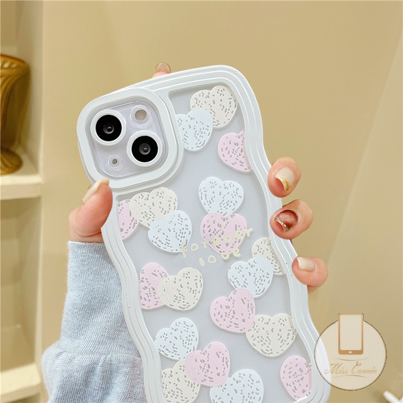 Ốp Điện Thoại TPU Mềm Họa Tiết Trái Tim Cho iPhone 7 8 6 6s Plus 11 XR 14 Plus 12 13 11 Pro MAX 14 Pro MAX X XS MAX SE 2020