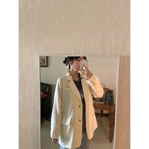 Áo blazer dài tay dáng rộng phong cách hàn quốc | BigBuy360 - bigbuy360.vn