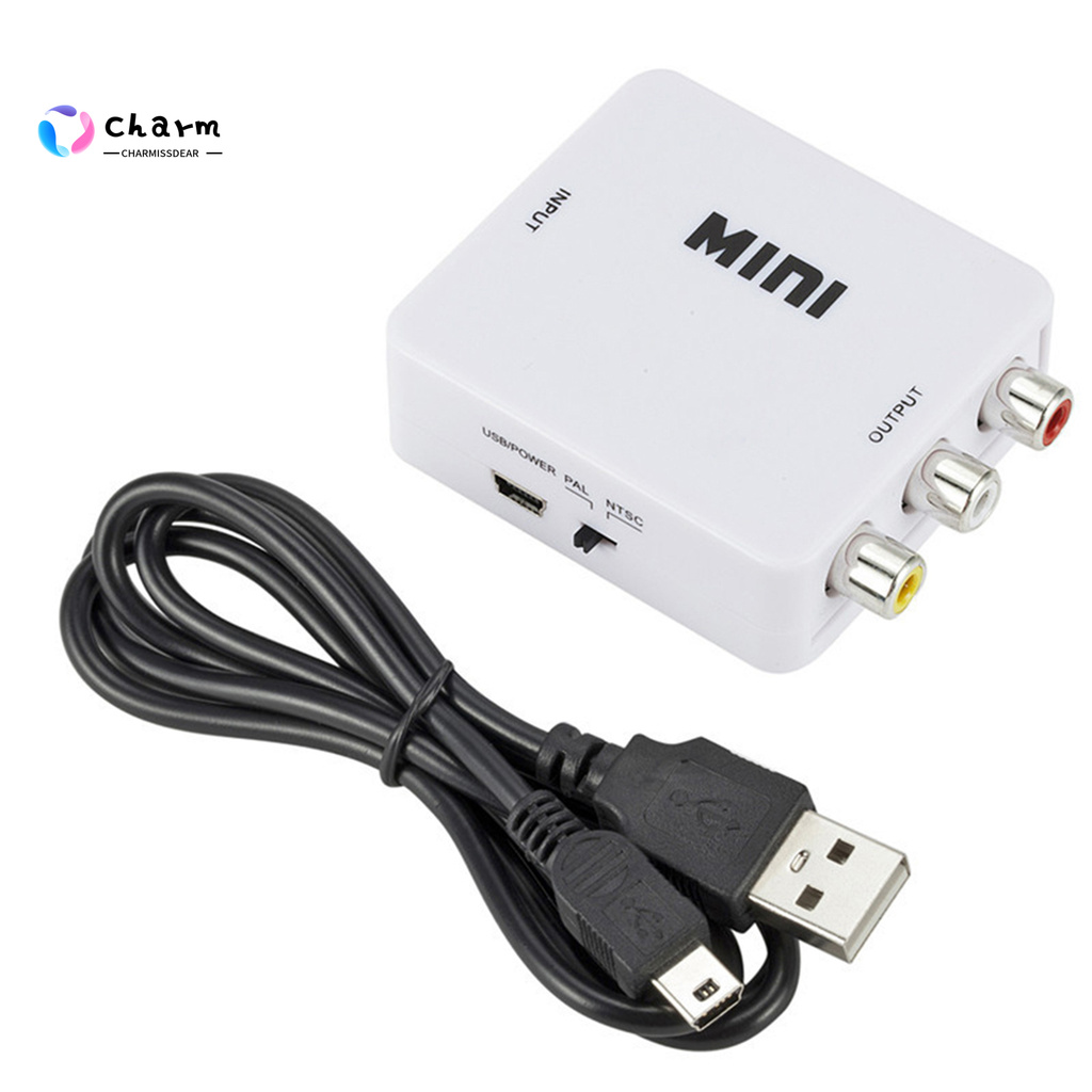 Hộp Chuyển Đổi Âm Thanh Availble Full Hd 1080p Hdmi-Compatible Sang Av Rca